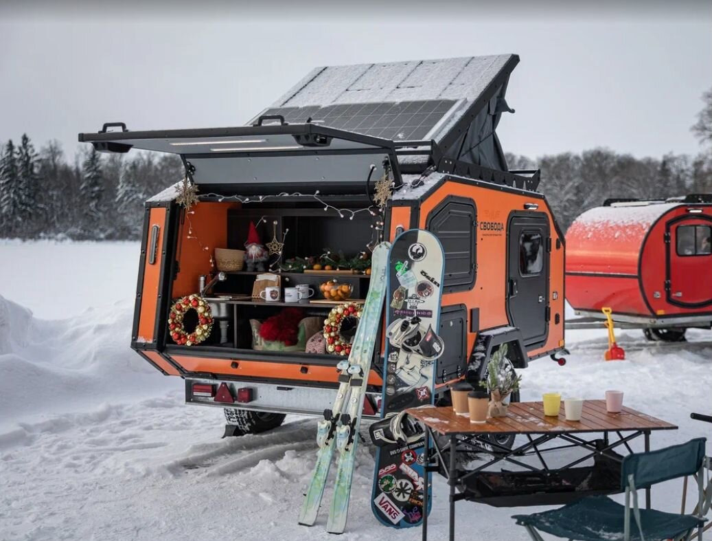 Свобода Серия 2 (Базовая) - Прицеп-дача (кемпер): фото 3 Свобода Серия 2 (Базовая) - Прицеп-дача (кемпер): фото 3