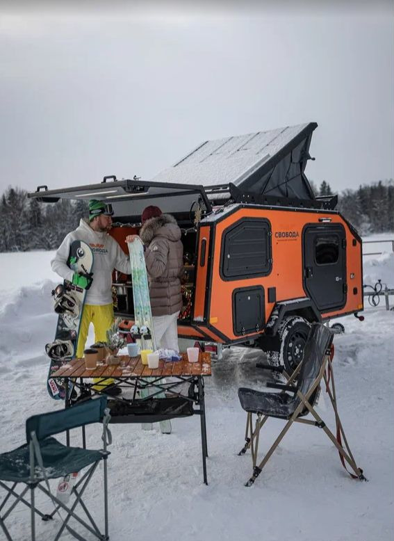 Свобода Серия 2 (Базовая) - Прицеп-дача (кемпер): фото 2 Свобода Серия 2 (Базовая) - Прицеп-дача (кемпер): фото 2
