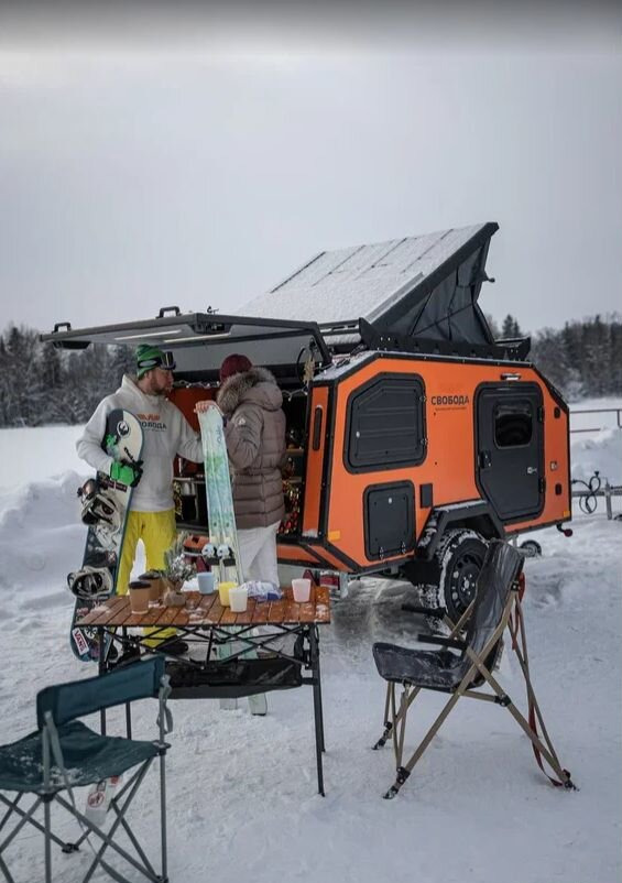 Свобода Серия 2 (Базовая) - Прицеп-дача (кемпер): фото 3 Свобода Серия 2 (Базовая) - Прицеп-дача (кемпер): фото 3