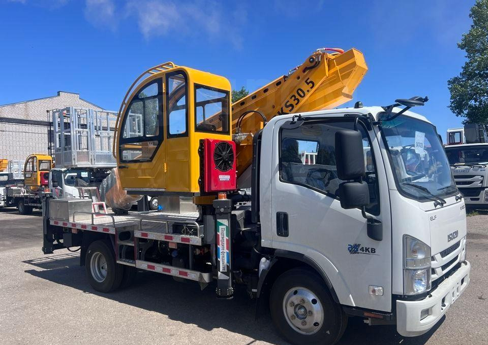 Isuzu 100P - Грузовик с подъемником: фото 1 Isuzu 100P - Грузовик с подъемником: фото 1