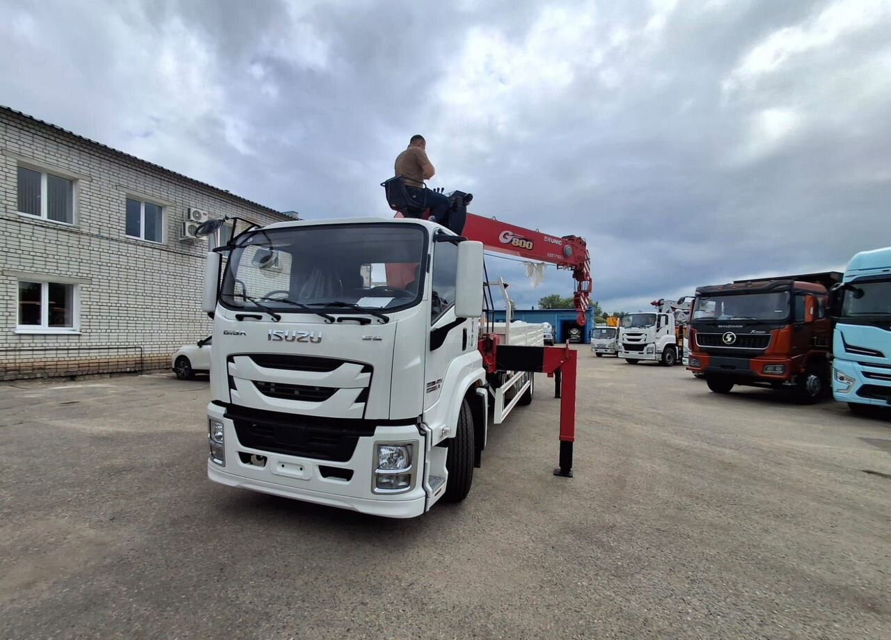 Новый Грузовик бортовой/ Платформа, Автоманипулятор Isuzu Elf (N-series): фото 7 Новый Грузовик бортовой/ Платформа, Автоманипулятор Isuzu Elf (N-series): фото 7