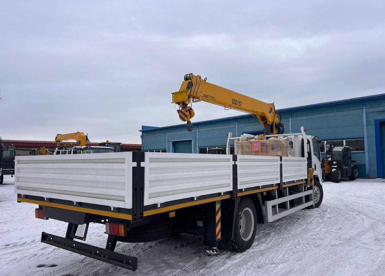 Новый Грузовик бортовой/ Платформа, Автоманипулятор Isuzu Elf: фото 7 Новый Грузовик бортовой/ Платформа, Автоманипулятор Isuzu Elf: фото 7