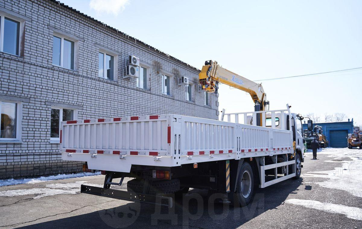 Новый Грузовик бортовой/ Платформа, Автоманипулятор Isuzu Elf: фото 7 Новый Грузовик бортовой/ Платформа, Автоманипулятор Isuzu Elf: фото 7