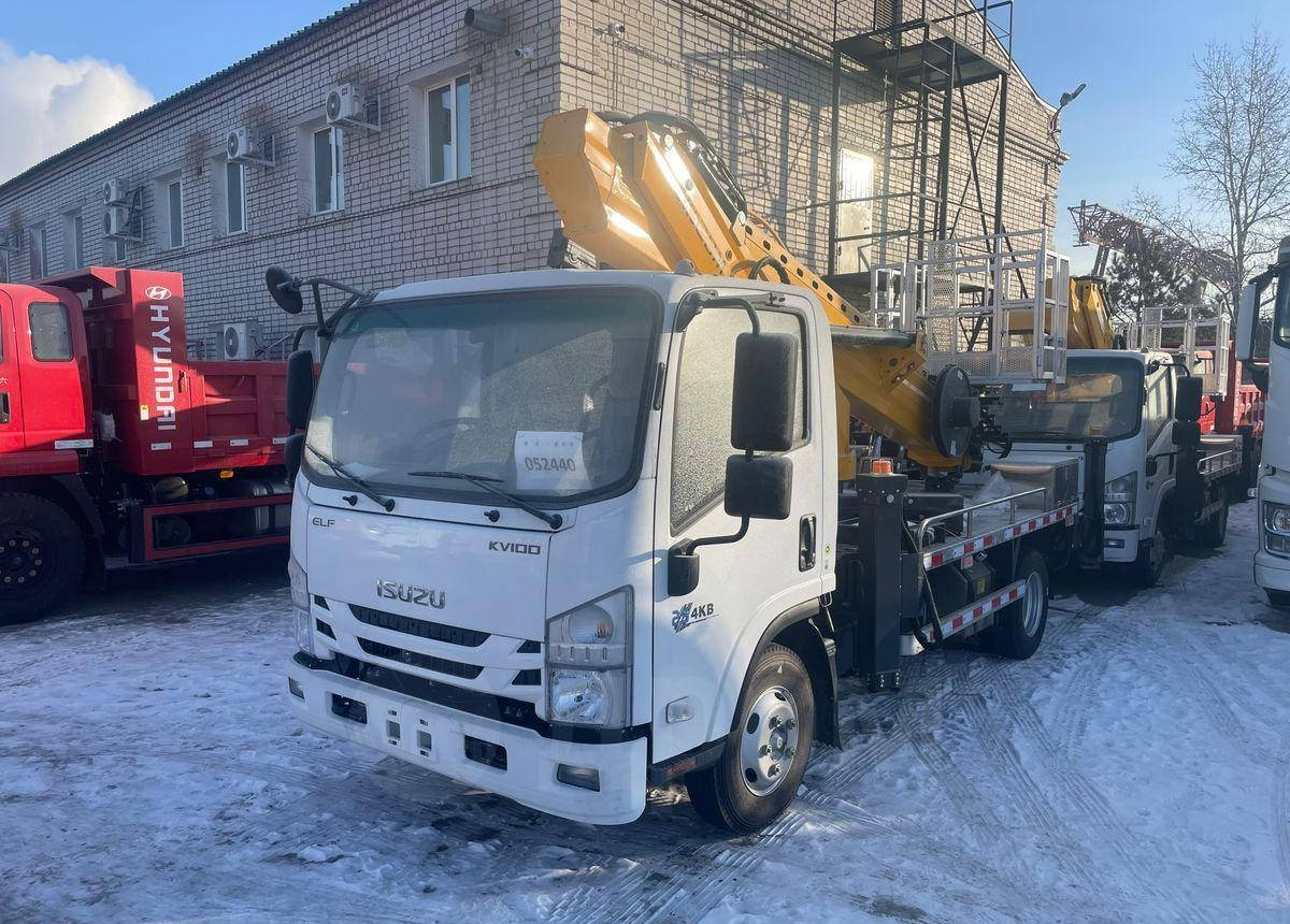 Isuzu Elf - Автовышка: фото 1 Isuzu Elf - Автовышка: фото 1