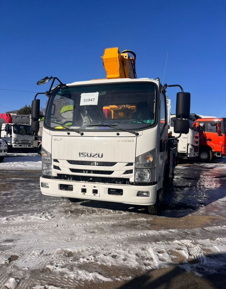 Новый Грузовик с подъемником Isuzu Elf: фото 8 Новый Грузовик с подъемником Isuzu Elf: фото 8