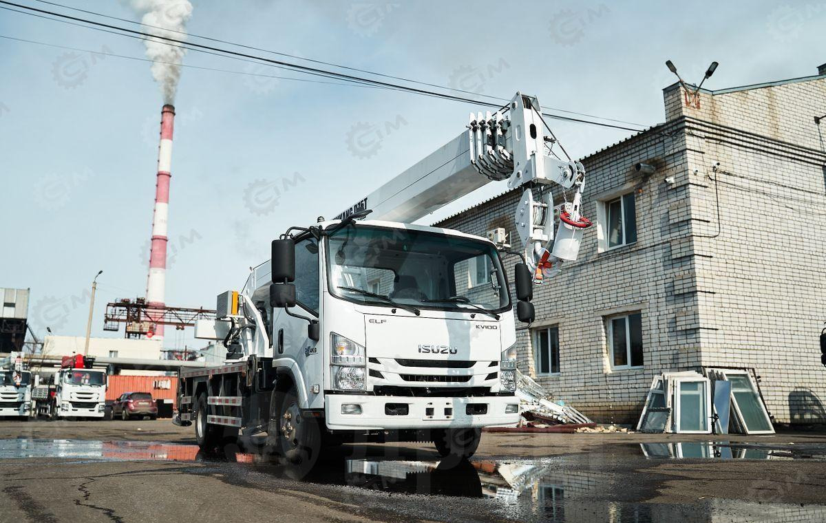 Новый Мобильный кран Isuzu Elf: фото 20