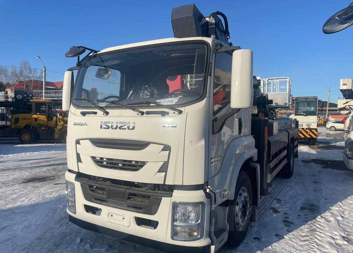 Новый Грузовик с подъемником Isuzu Elf: фото 7 Новый Грузовик с подъемником Isuzu Elf: фото 7