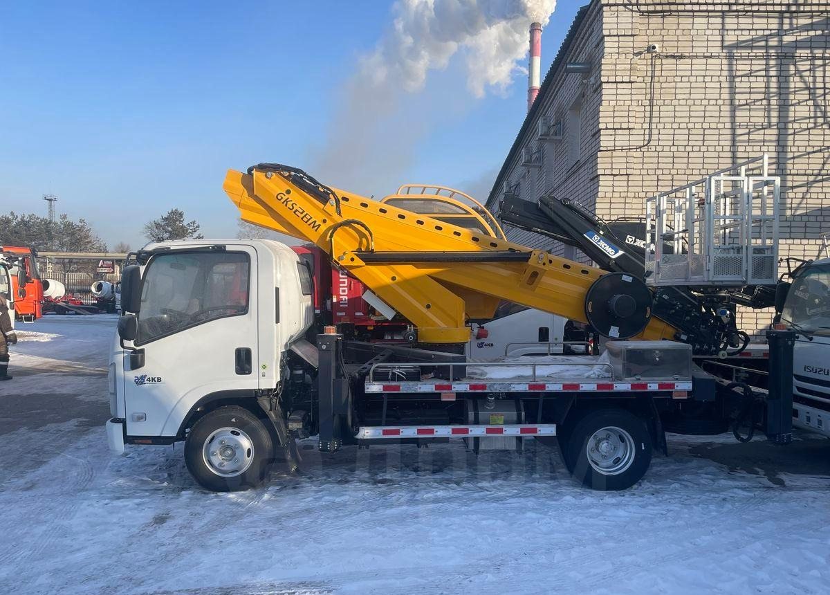 Isuzu Elf - Автовышка: фото 2 Isuzu Elf - Автовышка: фото 2