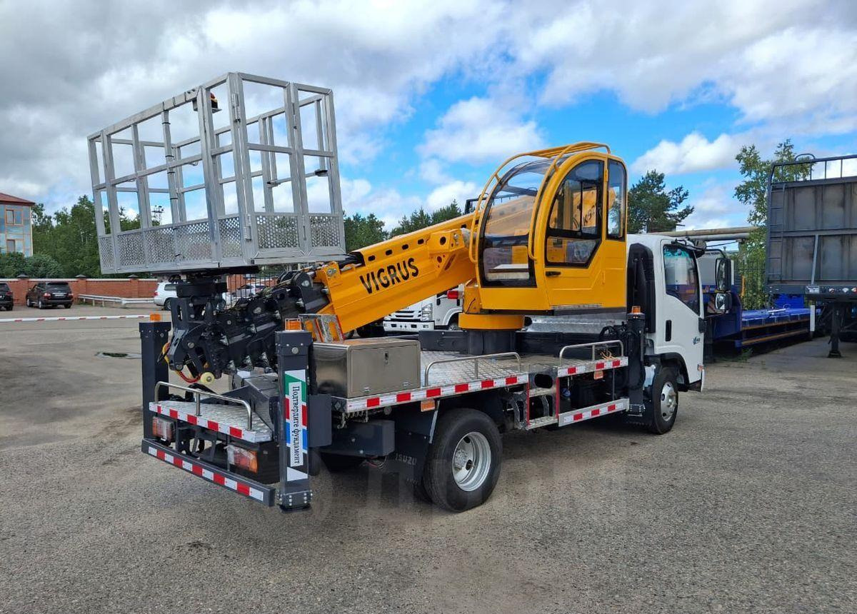 Новый Грузовик с подъемником Isuzu Elf: фото 7 Новый Грузовик с подъемником Isuzu Elf: фото 7