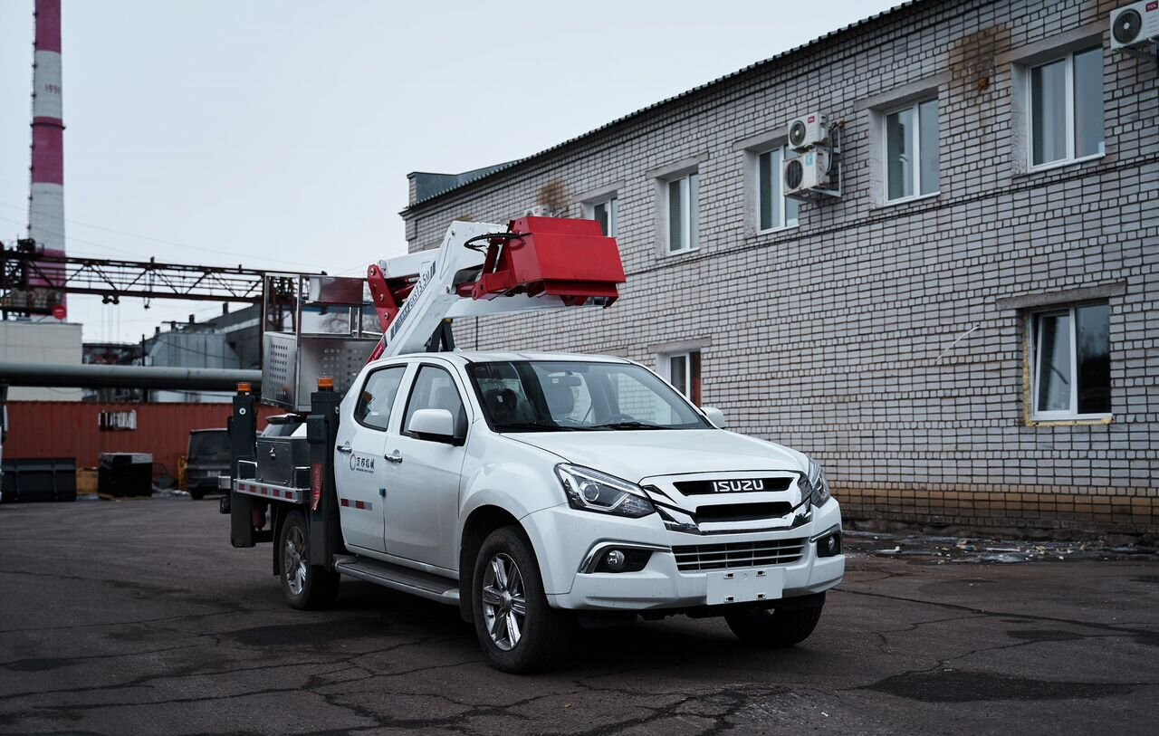 Isuzu Elf - Автовышка: фото 1 Isuzu Elf - Автовышка: фото 1