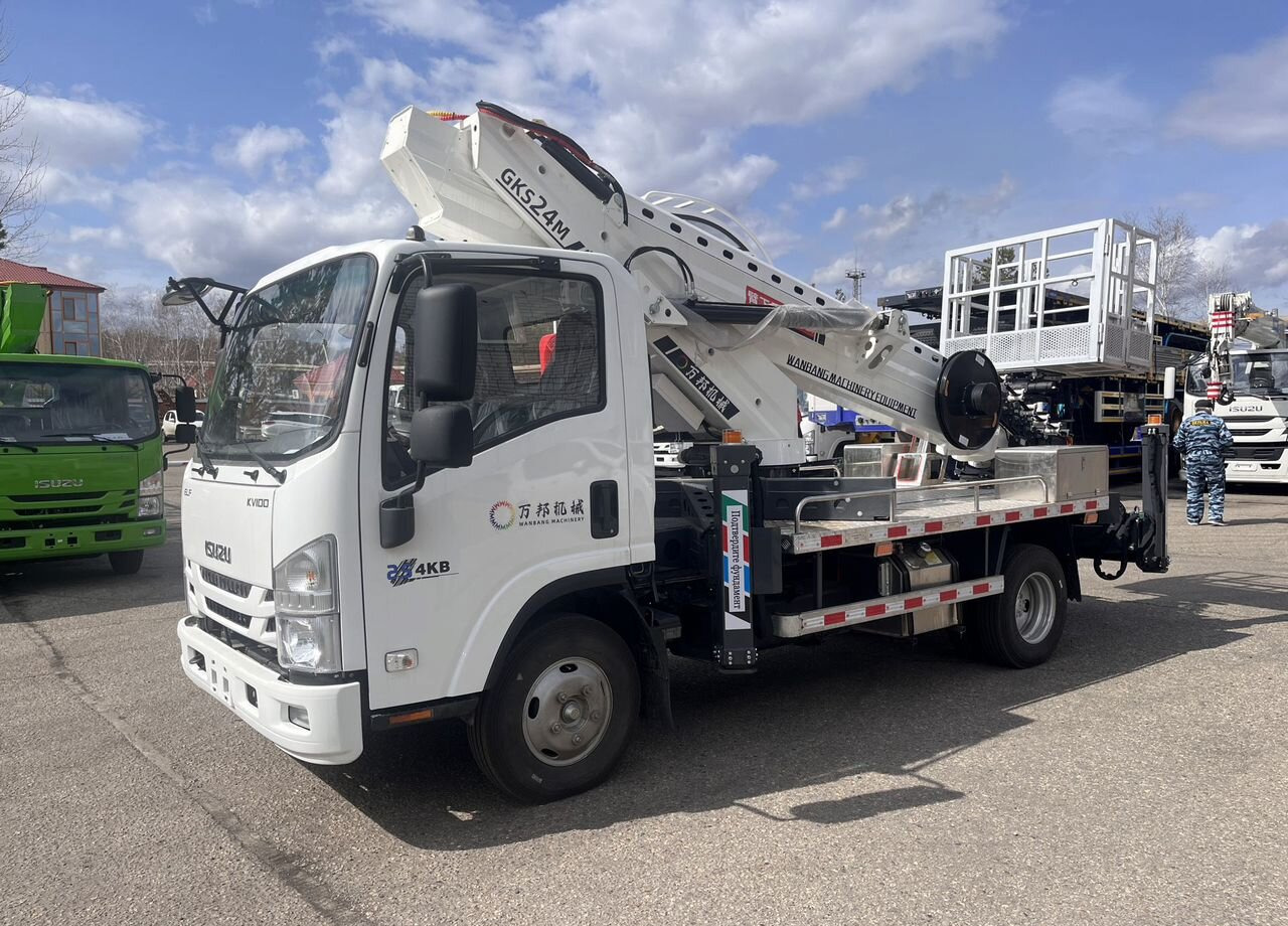 Isuzu Elf - Автовышка: фото 2 Isuzu Elf - Автовышка: фото 2