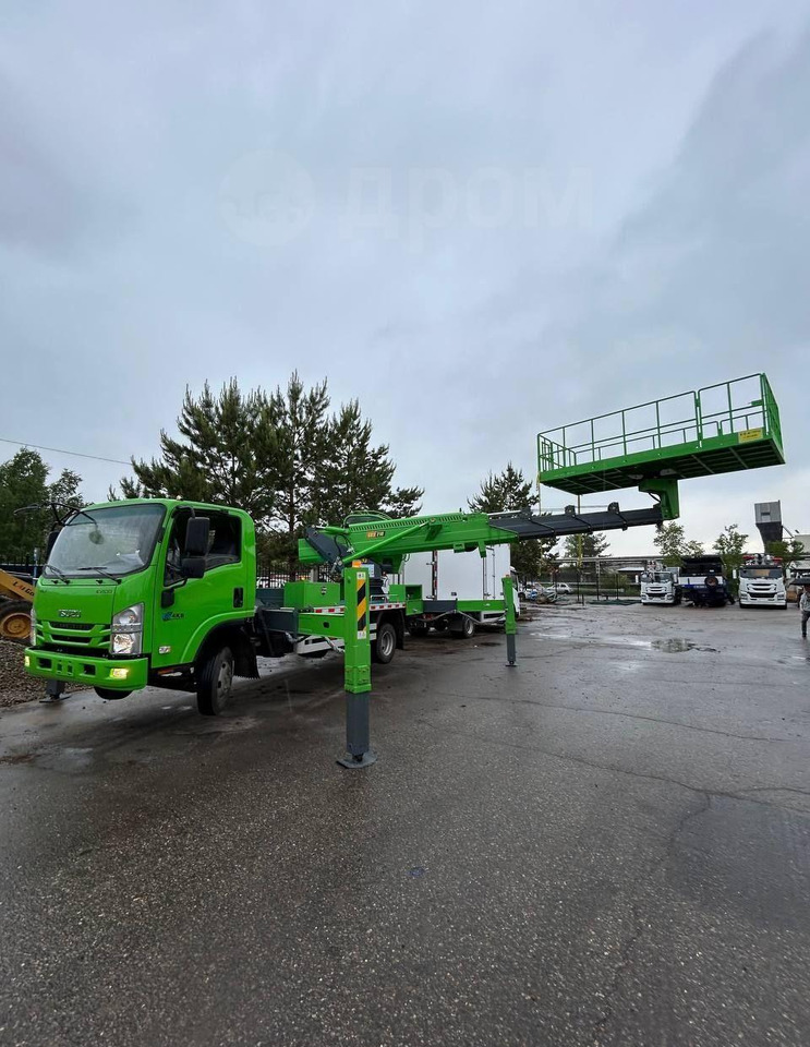 Новый Грузовик с подъемником Isuzu Elf: фото 7 Новый Грузовик с подъемником Isuzu Elf: фото 7