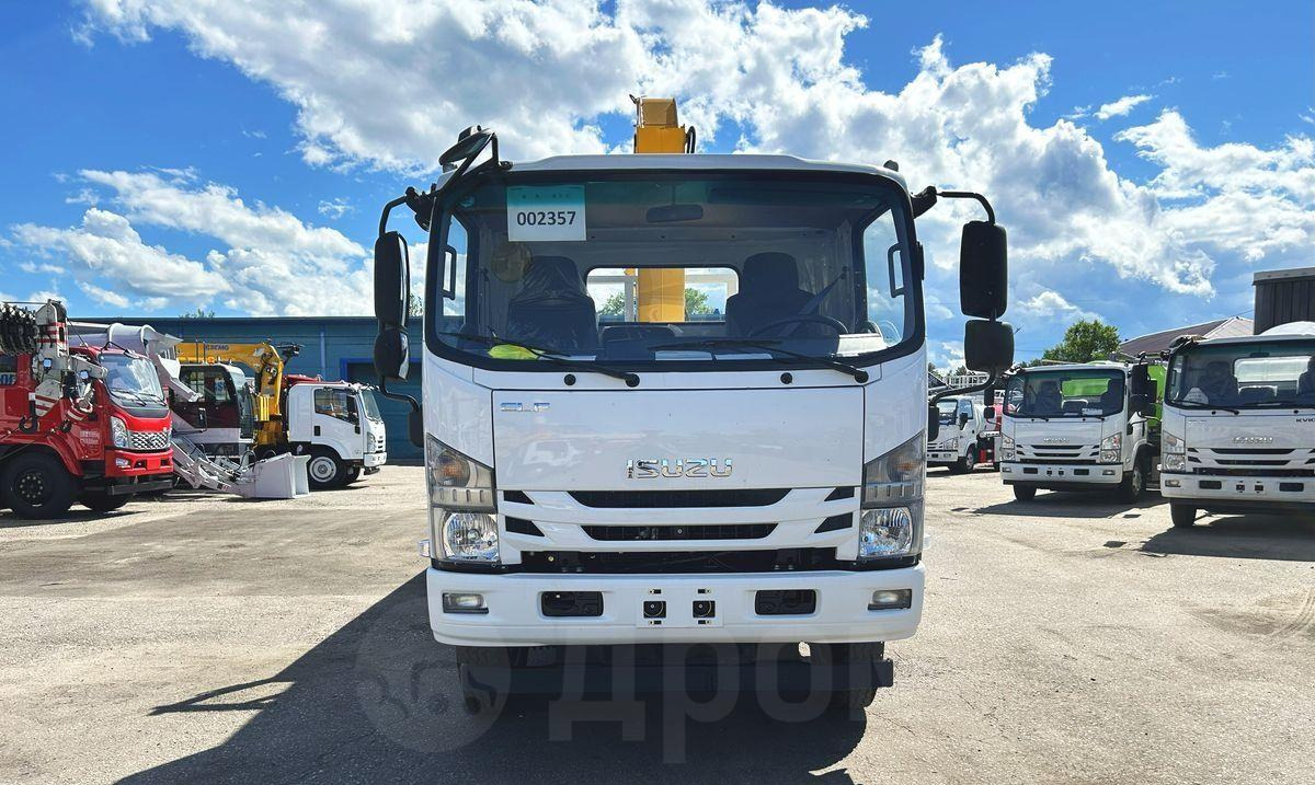 Новый Бортовой грузовик/ Платформа, Автоманипулятор Isuzu Elf: фото 6