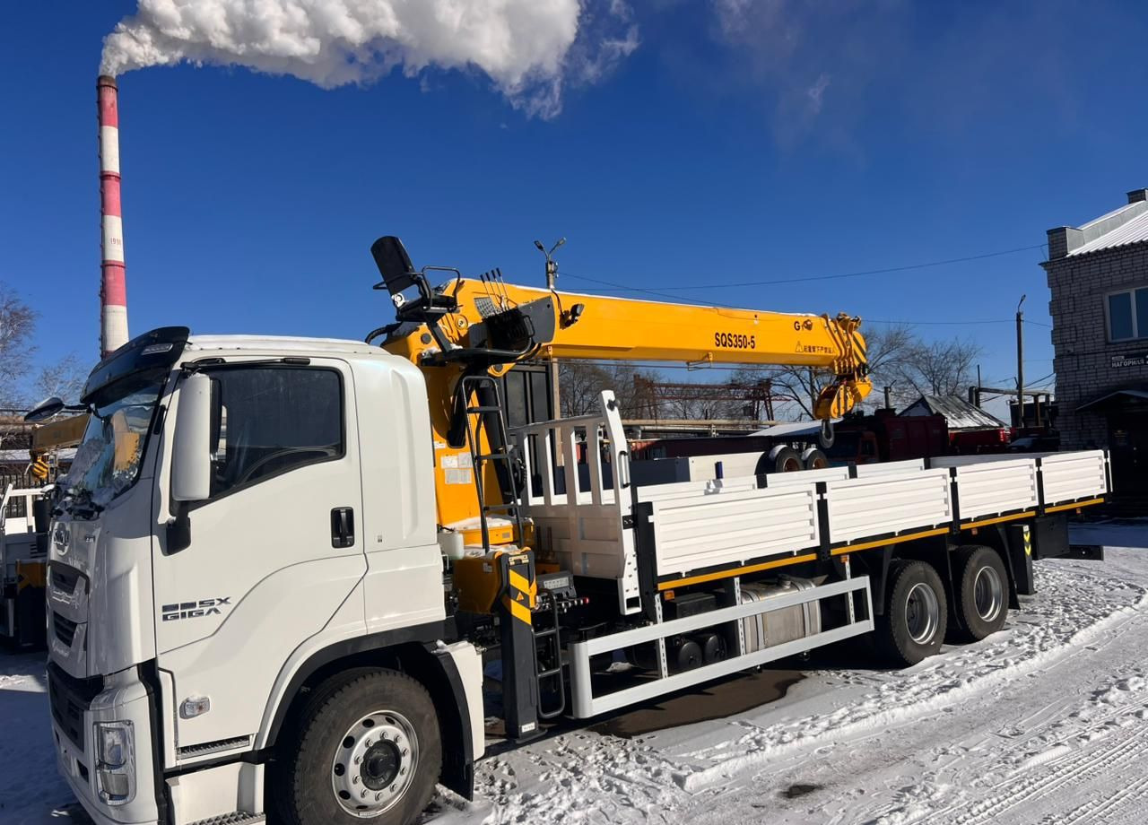 Новый Грузовик бортовой/ Платформа, Автоманипулятор Isuzu Giga (C-series): фото 8 Новый Грузовик бортовой/ Платформа, Автоманипулятор Isuzu Giga (C-series): фото 8
