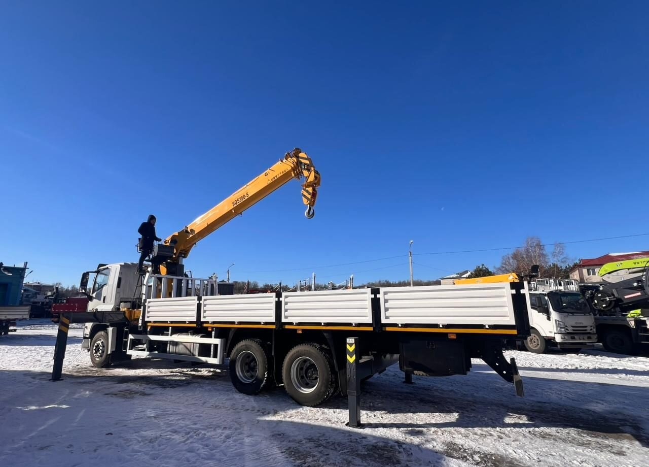 Новый Грузовик бортовой/ Платформа, Автоманипулятор Isuzu Giga (C-series): фото 6 Новый Грузовик бортовой/ Платформа, Автоманипулятор Isuzu Giga (C-series): фото 6