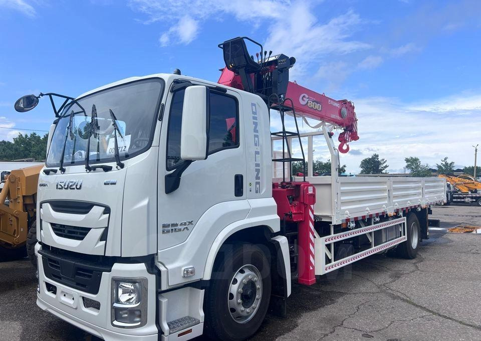 Новый Грузовик бортовой/ Платформа, Автоманипулятор Isuzu Giga: фото 12 Новый Грузовик бортовой/ Платформа, Автоманипулятор Isuzu Giga: фото 12