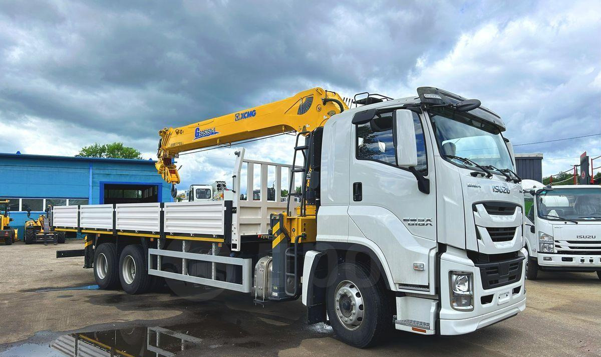 Isuzu Giga - Бортовой грузовик/ Платформа, Автоманипулятор: фото 1 Isuzu Giga - Бортовой грузовик/ Платформа, Автоманипулятор: фото 1