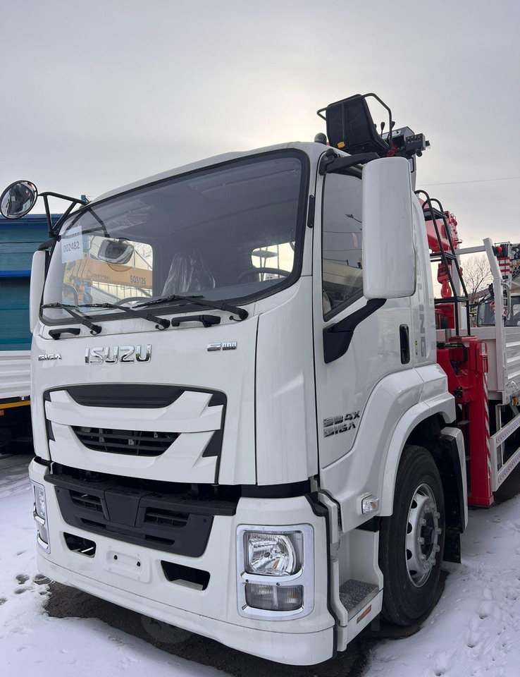 Новый Грузовик бортовой/ Платформа, Автоманипулятор Isuzu Giga: фото 6 Новый Грузовик бортовой/ Платформа, Автоманипулятор Isuzu Giga: фото 6