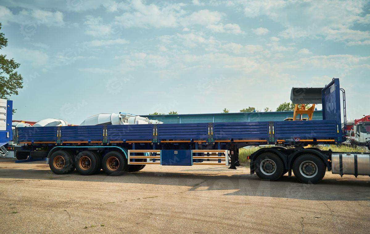 Luxuda LZC9408 - Полуприцеп бортовой/ Платформа: фото 1 Luxuda LZC9408 - Полуприцеп бортовой/ Платформа: фото 1