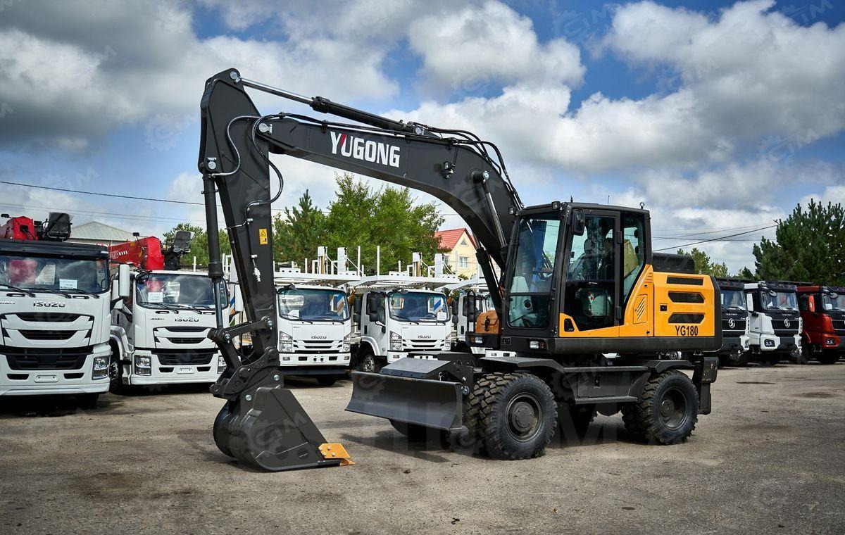 Новый Колёсный экскаватор Yugong YG180: фото 11