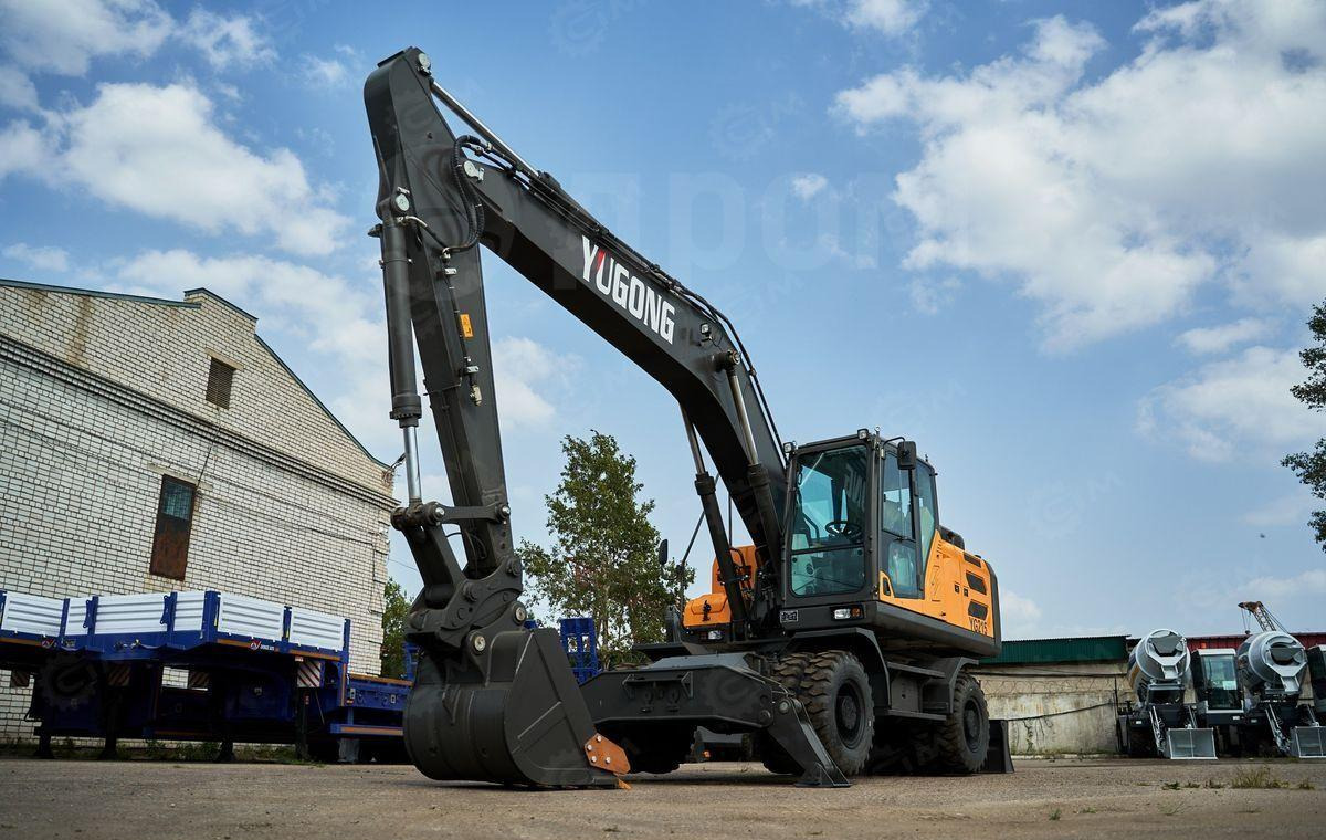 Yugong YG215 - Колёсный экскаватор: фото 1 Yugong YG215 - Колёсный экскаватор: фото 1