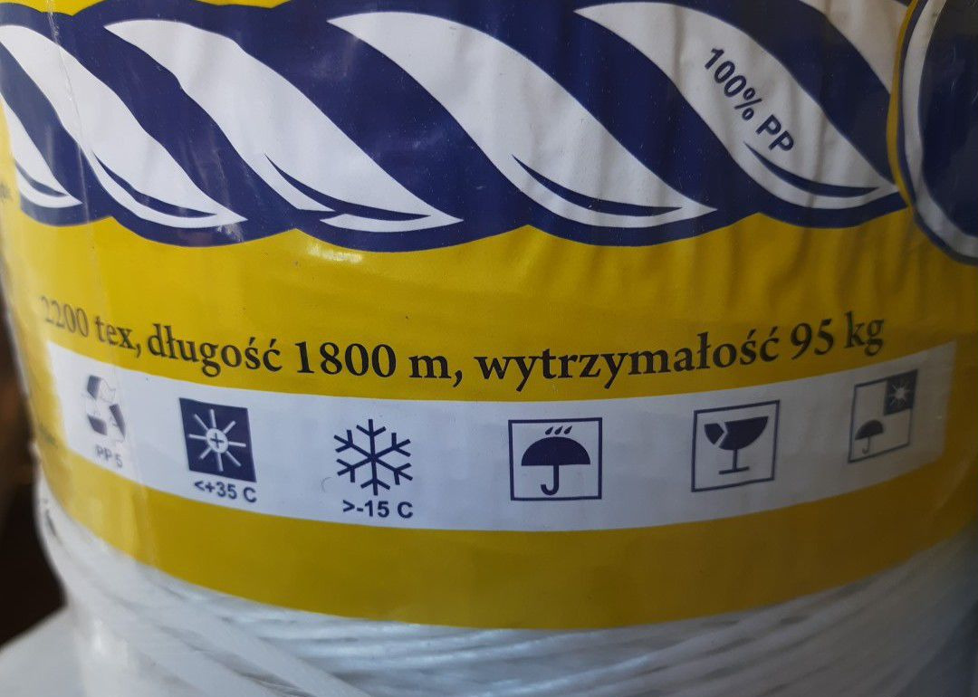 SIPMA Шпагат сеновязальный (Польша) - Техника для сенозаготовки: фото 5 SIPMA Шпагат сеновязальный (Польша) - Техника для сенозаготовки: фото 5