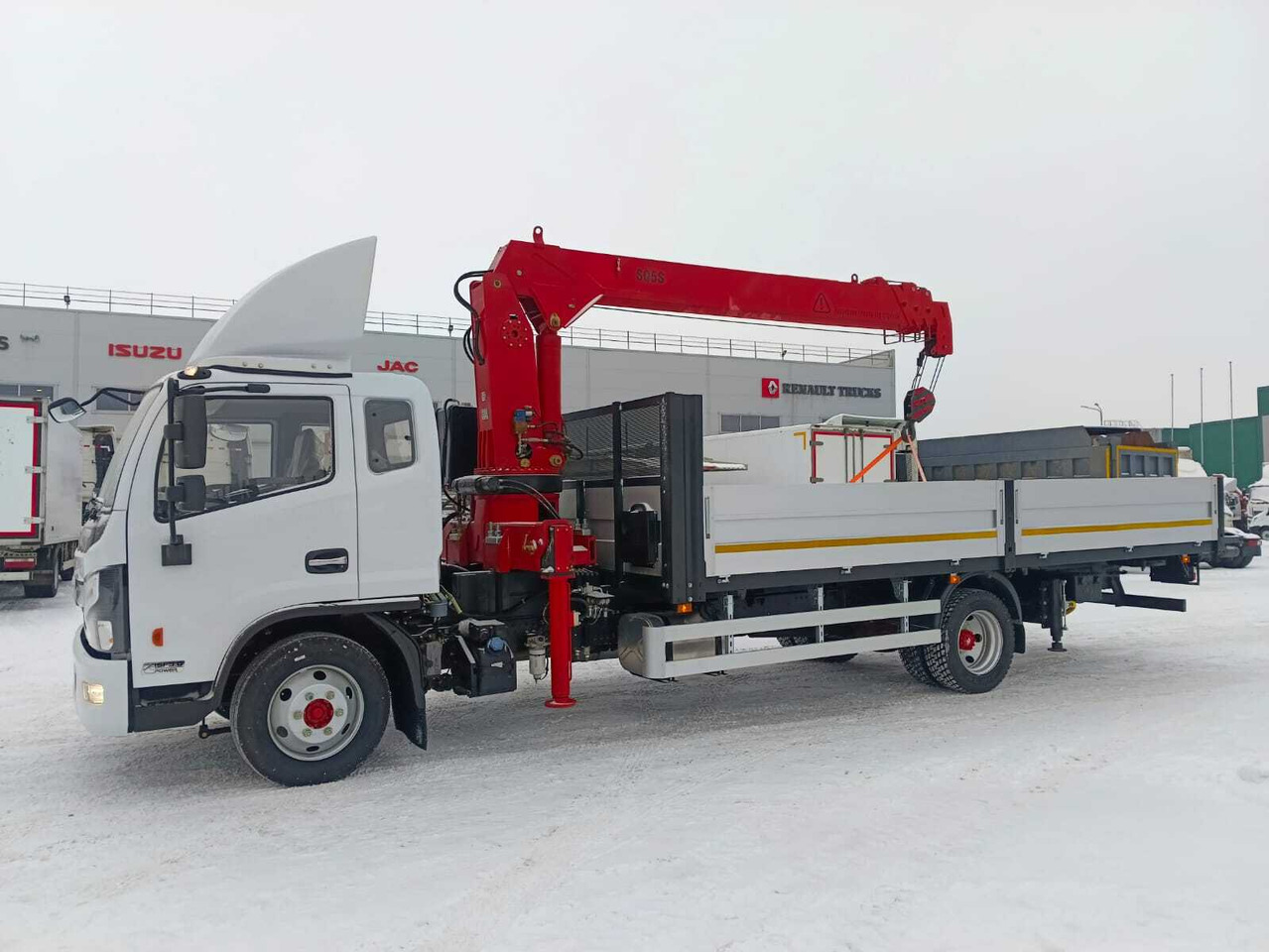 Новый Бортовой грузовик/ Платформа, Автоманипулятор Dongfeng C120S: фото 12 Новый Бортовой грузовик/ Платформа, Автоманипулятор Dongfeng C120S: фото 12