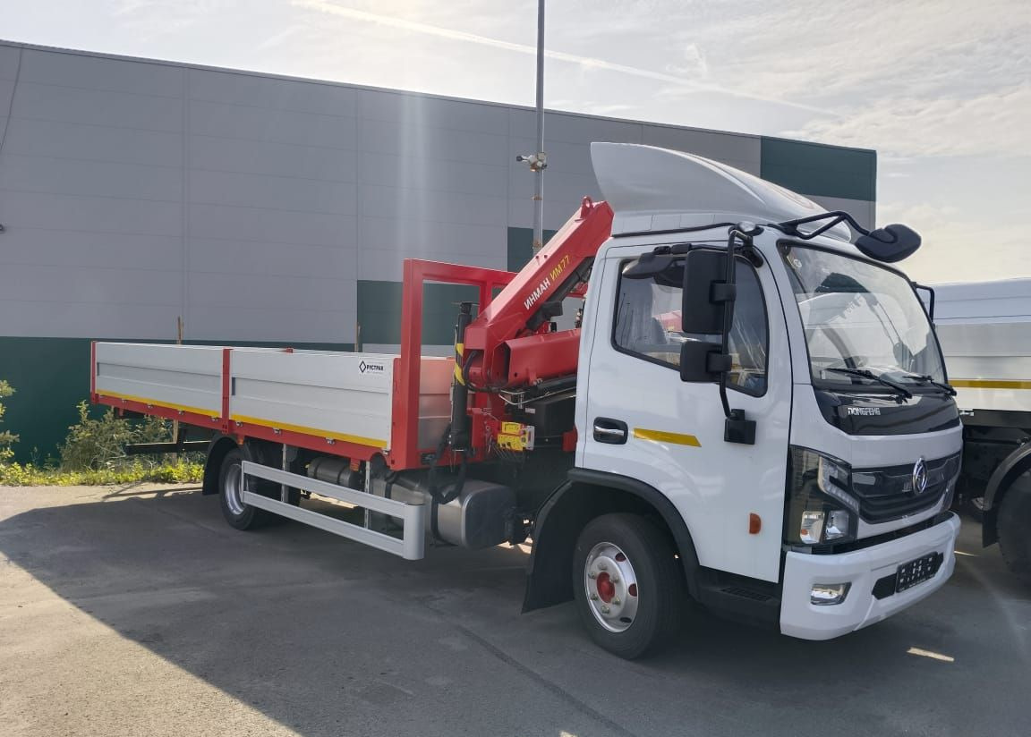 Dongfeng Z80L - Грузовик бортовой/ Платформа, Автоманипулятор: фото 1 Dongfeng Z80L - Грузовик бортовой/ Платформа, Автоманипулятор: фото 1