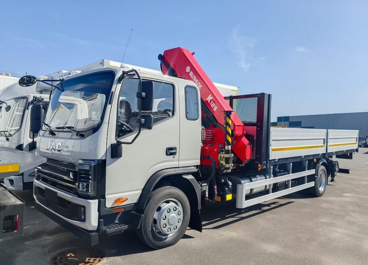 JAC N120X - Грузовик бортовой/ Платформа, Автоманипулятор: фото 1 JAC N120X - Грузовик бортовой/ Платформа, Автоманипулятор: фото 1