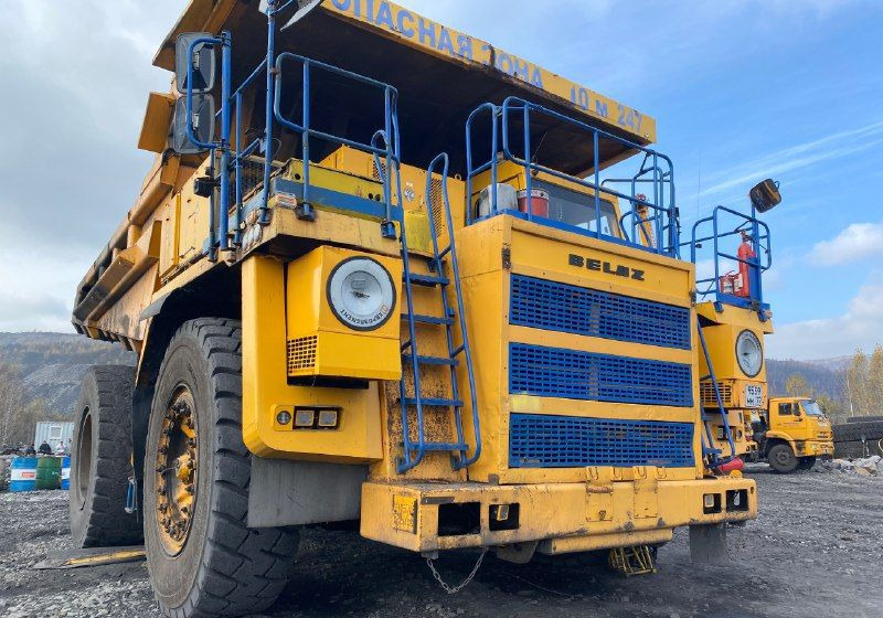 БелАЗ 7558 - Карьерный самосвал: фото 1 БелАЗ 7558 - Карьерный самосвал: фото 1