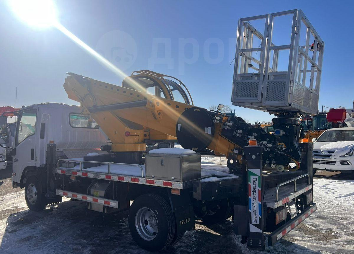 Новый Грузовик с подъемником Isuzu 100P: фото 6 Новый Грузовик с подъемником Isuzu 100P: фото 6