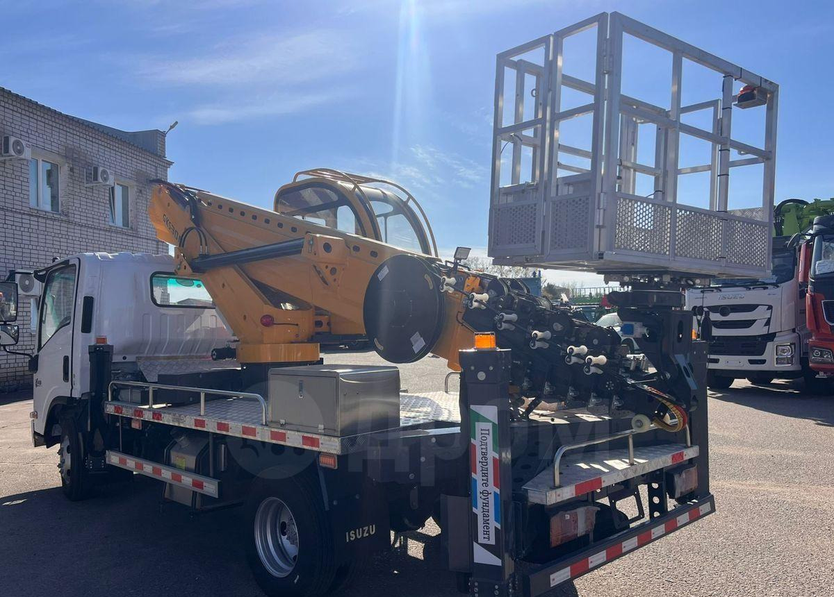 Isuzu 100P - Грузовик с подъемником: фото 4 Isuzu 100P - Грузовик с подъемником: фото 4