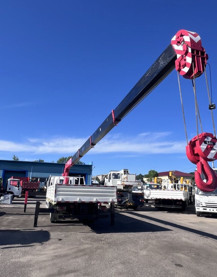 Новый Бортовой грузовик/ Платформа, Автоманипулятор Isuzu Elf (N-series): фото 8