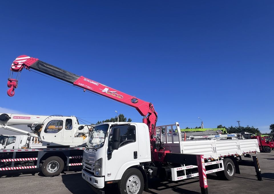 Новый Бортовой грузовик/ Платформа, Автоманипулятор Isuzu Elf (N-series): фото 6