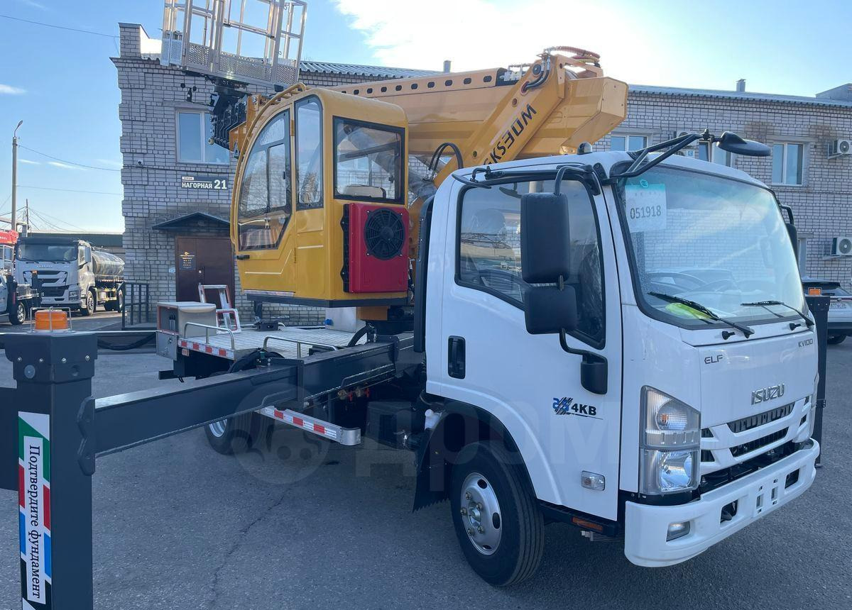 Isuzu Elf - Грузовик с подъемником: фото 3 Isuzu Elf - Грузовик с подъемником: фото 3