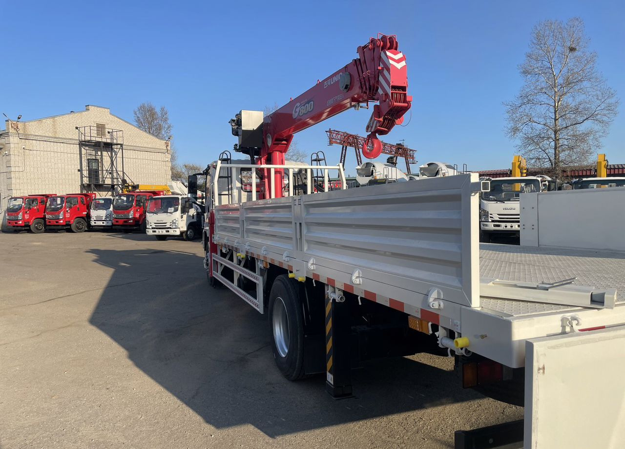 Новый Грузовик бортовой/ Платформа, Автоманипулятор Isuzu Elf: фото 8