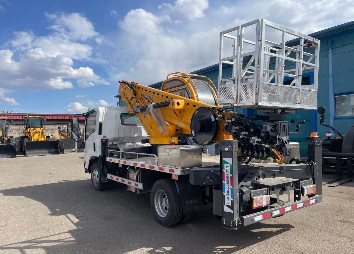 Новый Грузовик с подъемником Isuzu Elf: фото 6