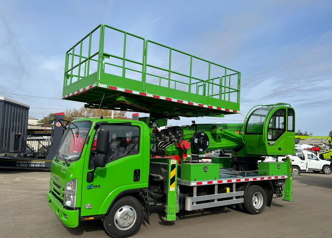 Новый Автовышка Isuzu Elf: фото 1