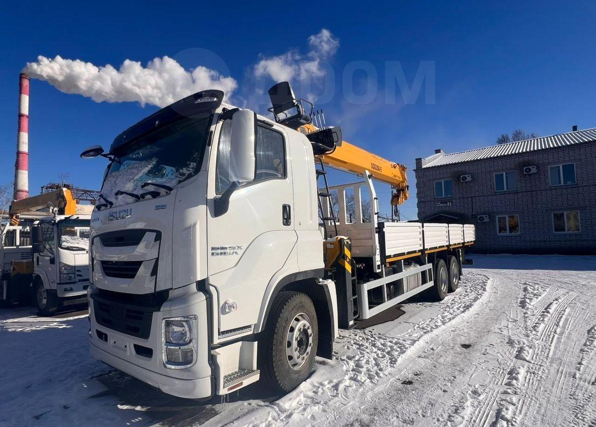 Isuzu Giga - Грузовик бортовой/ Платформа, Автоманипулятор: фото 4 Isuzu Giga - Грузовик бортовой/ Платформа, Автоманипулятор: фото 4