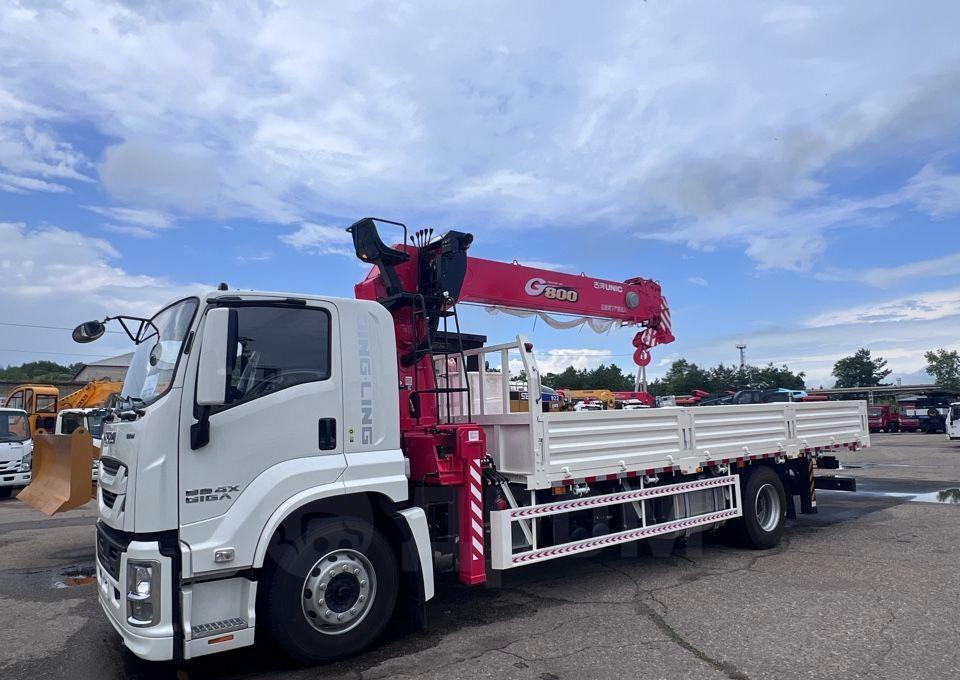 Новый Бортовой грузовик/ Платформа, Автоманипулятор Isuzu Giga: фото 10