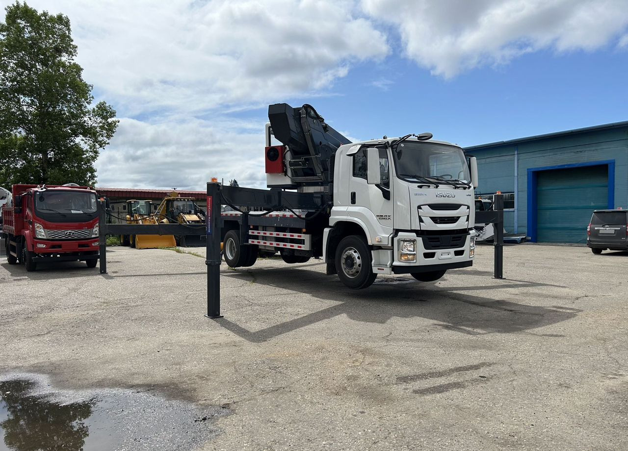 Новый Грузовик с подъемником Isuzu Giga: фото 14