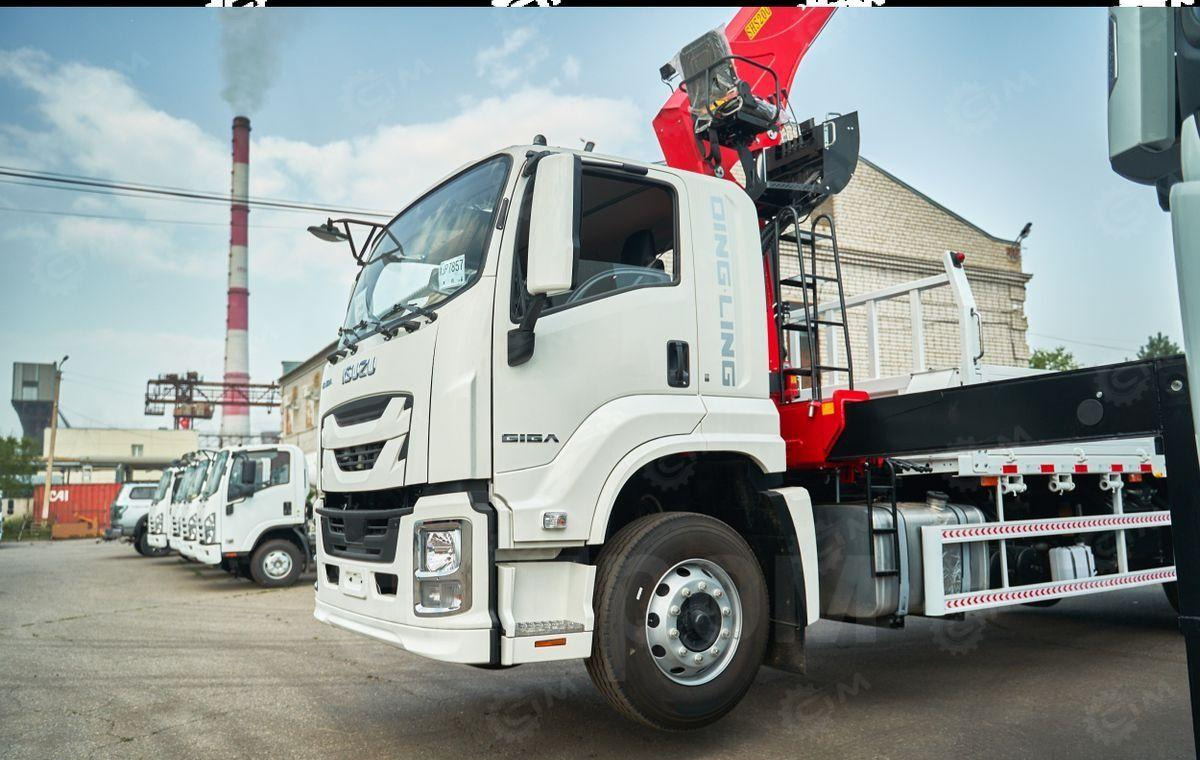 Новый Грузовик бортовой/ Платформа, Автоманипулятор Isuzu Giga: фото 11 Новый Грузовик бортовой/ Платформа, Автоманипулятор Isuzu Giga: фото 11