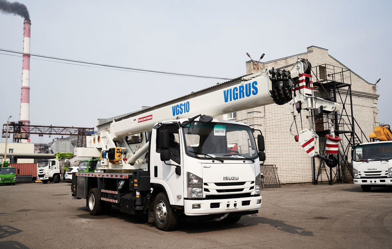 Новый Мобильный кран Isuzu STSQ10-WSL: фото 8