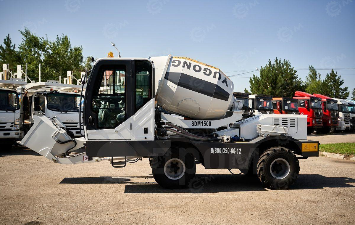 Новый Автобетоносмеситель Yugong SDM1500: фото 9