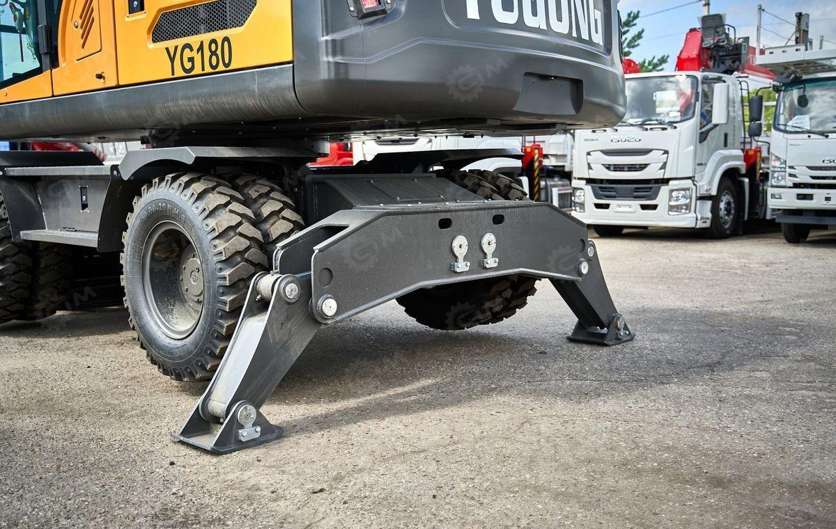 Yugong YG180 - Колёсный экскаватор: фото 5 Yugong YG180 - Колёсный экскаватор: фото 5