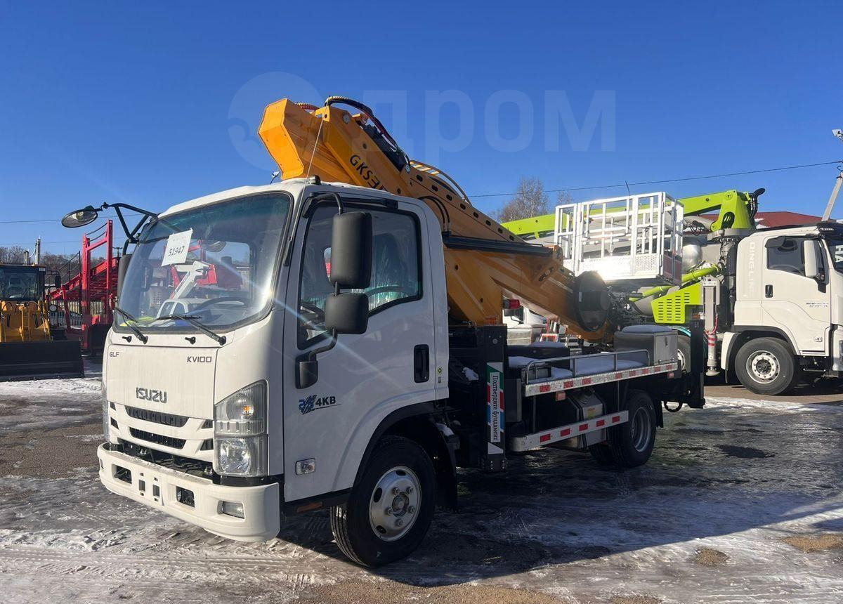 Isuzu 100P - Грузовик с подъемником: фото 2 Isuzu 100P - Грузовик с подъемником: фото 2