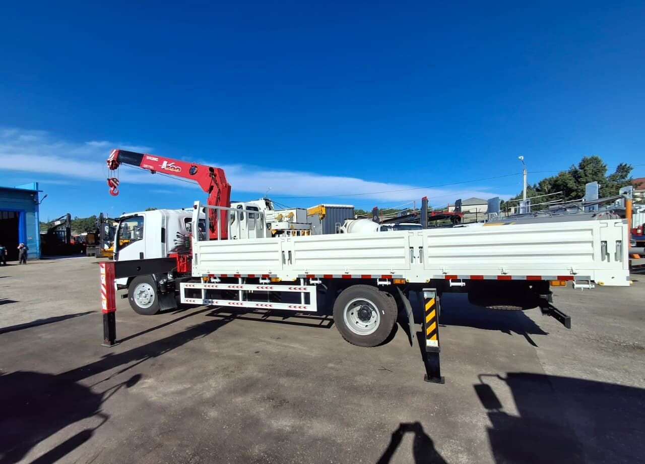 Новый Грузовик бортовой/ Платформа, Автоманипулятор Isuzu Elf (N-series): фото 6