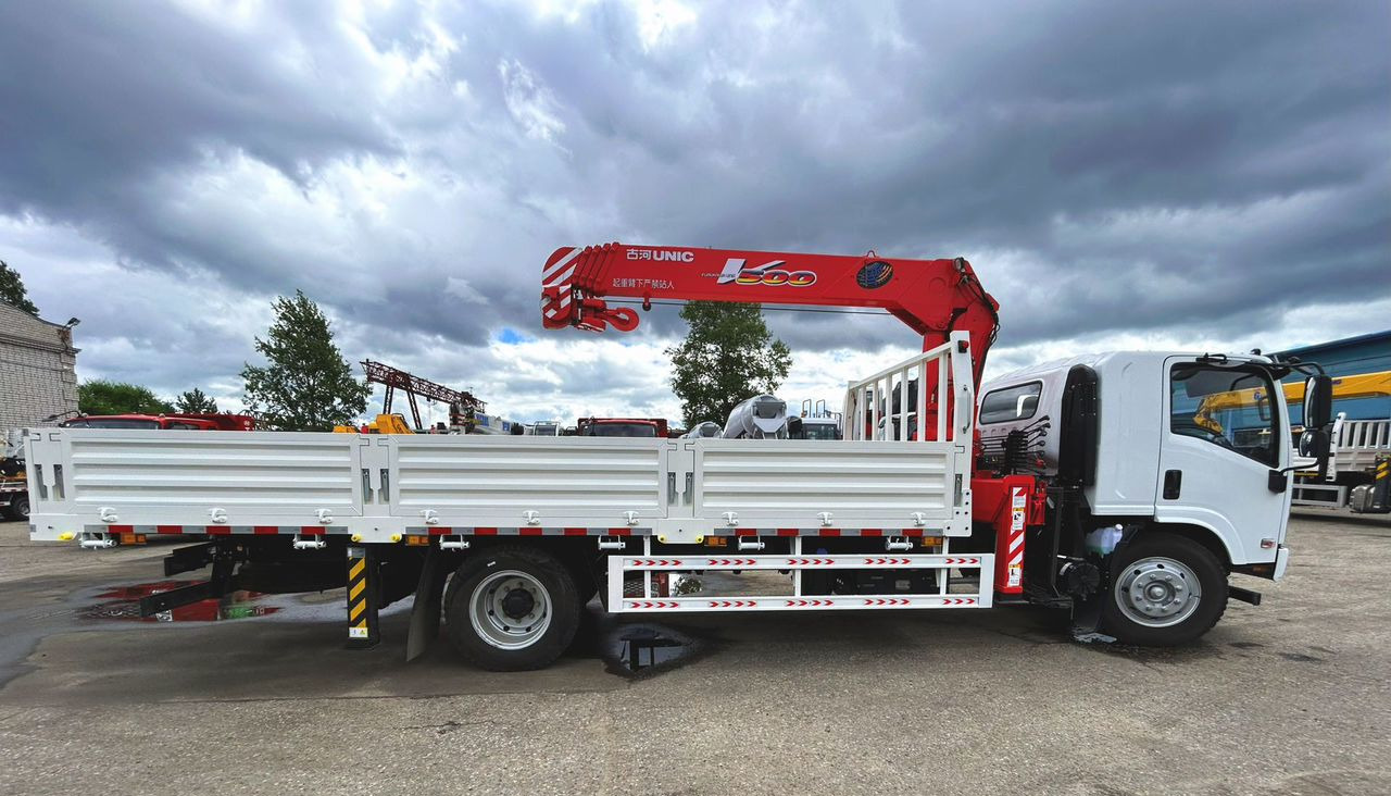 Новый Грузовик бортовой/ Платформа, Автоманипулятор Isuzu Elf (N-series): фото 6