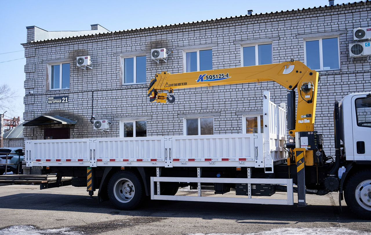 Новый Грузовик бортовой/ Платформа, Автоманипулятор Isuzu Elf (N-series): фото 6