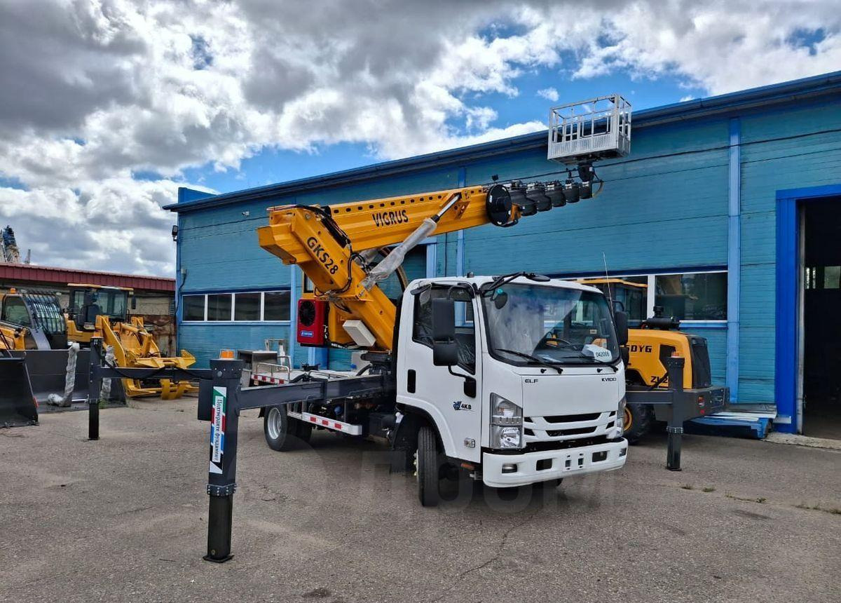 Новый Грузовик с подъемником Isuzu Elf: фото 30 Новый Грузовик с подъемником Isuzu Elf: фото 30